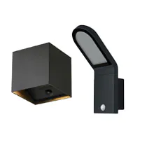 Utelampa med sensor