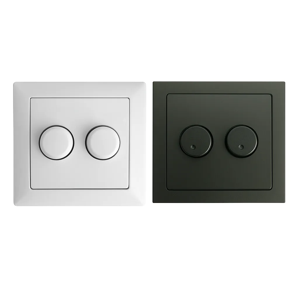 Dimmer täckplatta