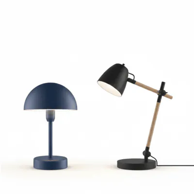 Skandinavisk design bordslampor