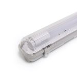 Noxion LED Allmänbruksarmatur Vattentät Armatur Poseidon V2.0 incl. 1x Noxion LED Rör T8 Standard Output 19W 2300lm - 840 Kallvit | 150cm