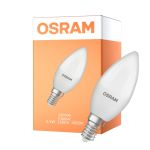 Osram Classic LED E14 Kronljus Matt 3.3W 250lm - 840 Kallvit | Ersättare 25W