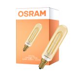 Osram Vintage 1906 LED Special Shapes E14 Tubular Ambar 4.8W 420lm - 822 Extra Varm Vit | Dimbar - Ersättare 40W