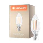 Ledvance Classic LED E14 Kronljus Filament Klar 3.8W 806lm - 827 Extra Varm Vit | Ersättare 60W
