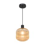 D'Lite Pendellampa Leffinge Ambar Glas | Passande För 1x E27