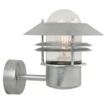 Nordlux Blokhus Vägglampa Stål och Glas Grå | IP54 - Passande för E27