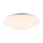 Nordlux Taklampa Ask 36 Metall Vit 16W 1450lm - 830 Varm Vit | IP44