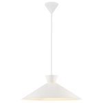 Nordlux Dial 45 Pendellampa Metall Vit | Passande för 1x E27