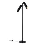 DFTP by Nordlux Rochelle Golvlampa Metall Svart | 76mm - Passande för 2x GU10