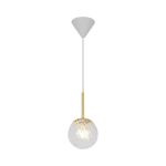 Nordlux Chisell 15 Pendellampa Metall och Glas Mässing | Passande för E14
