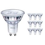 Flerpack 10x Philips Corepro LED Spot GU10 PAR16 3W 230lm 36D - 830 Varm Vit | Dimbar - Ersättare 35W