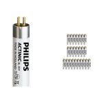 Flerpack 25x Philips MASTER Actinic BL T5 Short 8W - Ultraviolett | 29cm