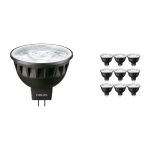 Flerpack 10x Philips Master LED Spot GU5.3 MR16 6.7W 420lm 36D - 927 Extra Varm Vit | Bästa färgåtergivning - Dimbar - Ersättare 35W