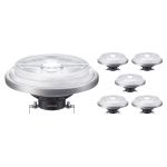 Flerpack 6x Philips MASTER LED Spot G53 AR111 14.8W 950lm 45D - 940 Kallvit | Bästa Färgåtergivning - Dimbar - Ersättare 75W