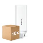 Flerpack 10x Philips CorePro PL-T LED Lampa HF 9W - 830 Varm Vit | 4-Stift - Ersättare 26W