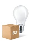 Flerpack 6x Philips Corepro LED Lampa E27 Päron Matt 8.5W 1055lm - 830 Varm Vit | Ersättare 75W