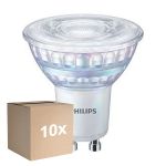 Flerpack 10x Philips MASTER Value LED Spot GU10 PAR16 5.5W 575lm 36D - 922-927 Dim To Warm | Bästa Färgåtergivning - Dimbar - Ersättare 80W