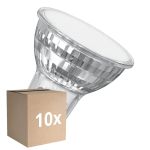 Flerpack 10x Ledvance LED Spot GU10 PAR16 5.6W 620lm 120D - 840 Kallvit | Ersättare 50W