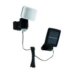 Eglo Vägglampa Casabas Solar Svart 5W 470lm - 865 Dagsljus | IP44
