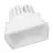 Ledvance LED Spot Fyrkant Mörklight Lutningsbar Vit 8W 650lm 36D - 830 Varm Vit | Utskärning   83mm