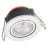Ledvance LED Spot Combo Adjust Aluminium Vit 6W 540lm 60D - 940 Kallvit | 82mm - Utskärning   68mm - IP65 - Bästa Färgåtergivning - Dali Dimbar