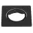 Ledvance Spot Ring Adjust Fyrkant Svart
