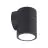 Ansell LED Vägglampa Reef Svart 5W 425lm 90D - 830-840-860 CCT | IP65 - Upp och ner - Utomhus