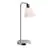 Nordlux Bordslampa Ray Metall och Glas Krom | Passande för 1x E14