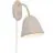 Nordlux Fleur 15 Vägglampa Metall Beige | Passande för E14