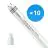 Flerpack 10x Philips LED Rör T8 CorePro (UN) High Output 23W 2700lm - 840 Kallvit | 150cm - Ersättare 58W