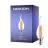 Noxion Lucent LED E14 Bøyd spiss Kronljus Filament Klar 4.5W 470lm - 827 Extra Varm Vit | Dimbar - Ersättare 40W