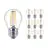 Flerpack 10x Philips Corepro LED Lustre E27 boll Filament Klar 4.3W 470lm - 827 Extra Varm Vit | Ersättare 40W