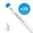 Flerpack 20x Philips LED Rör T8 CorePro (EM/Mains) High Output 24W 2700lm - 840 Kallvit | 150cm - Ersättare 58W