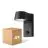 Flerpack 4x D'Lite Vägglampa Lira Svart 7W 600lm 830 Varm Vit | IP54 - Rörelsesensor