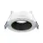 Noxion LED Spot Ares Djup ring Vit - med Inre Ring Svart | Utskärning   68mm - incl. GU10 Fitting