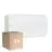 Flerpack 5x Philips LED Säkerhet Ledinaire WL055V Vit 6W 630lm - 840 Kallvit | 374x150mm – IP65