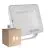 Flerpack 8x Ledvance LED Strålkastare Kompakt Vit 50W 5000lm 100D - 840 Kallvit | IP65 - Symmetrisk 