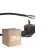 Flerpack 25x Noxion Power Strömkabel Svart - Schuko Europlug + Öppna ändar - 3m - 3 pole 0,75mm2