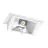 LED Downlight Wallwasher Wally Maxi Vit 46W 6300lm 70x75D - 830 Varm Vit 