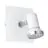 Eglo Vägglampa Tamara 1 Stål Vit Krom 2.8W 250lm - 830 Varm Vit | IP44 - Inkl. 1x GU10