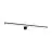 Eglo Vägglampa Pandella 2 Aluminium Svart Badrumsbelysning 11W 1400lm - 840 Kallvit | IP44 