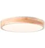 Brilliant Slimline Taklampa Metall Trä Plast Vit 22W 2400lm - 830 Varm Vit | 345mm