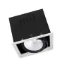 Ledvance LED Spot Fyrkant Lutningsbar Svart-Vit 30W 2700lm 36D - 830 Varm Vit | Utskärning   164mm