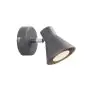 Nordlux Eik Vägglampa Metall Grå | Passande för 1x GU10
