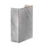 Nordlux Fold 10 Vägglampa Stål Silver Up & Down 7.5W 225lm - 830 Varm Vit