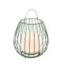 Nordlux Bordslampa Jim To-Go Portable Batteri Metall Grön 3W 300lm - 827 Extra Varm Vit | 3-Stegs Dimbar 