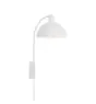 Nordlux Ellen 20 Vägglampa Metall och Textil Vit | Passande för E14