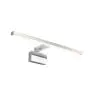 Nordlux Marlee 50 Vägglampa Metall Krom 8.9W 800lm - 930 Varm Vit | IP44 - Bästa Färgåtergivning