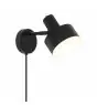 Nordlux Matis Vägglampa Metall Svart | Passande för E27