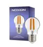 Noxion Lucent Lyster LED E27 boll Filament Klar 4.5W 470lm - 827 Extra Varm Vit | Dimbar - Ersättare 40W