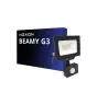 Noxion LED Strålkastare Beamy G3.1 Svart 20W 2200lm 100D - 830 Varm Vit | IP44 - Rörelse- och Ljussensor - Symmetrisk 